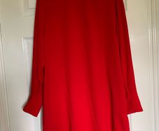 Red dress Mango size M