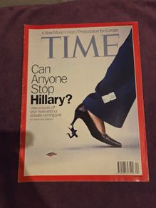 Time Magazine 2016 "Can Anyone Stop Hillary"