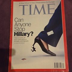 Time Magazine 2016 "Can Anyone Stop Hillary"