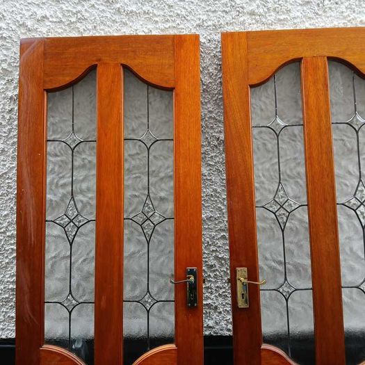 Mahogany interior doors