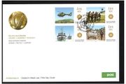 2013 Ireland The Irish Defence Forces (Rescue Team, Helicopter, Armoured Personnel Carrier &amp; Frigate) Commemorative Stamps An Post First Day Cover (FDC)