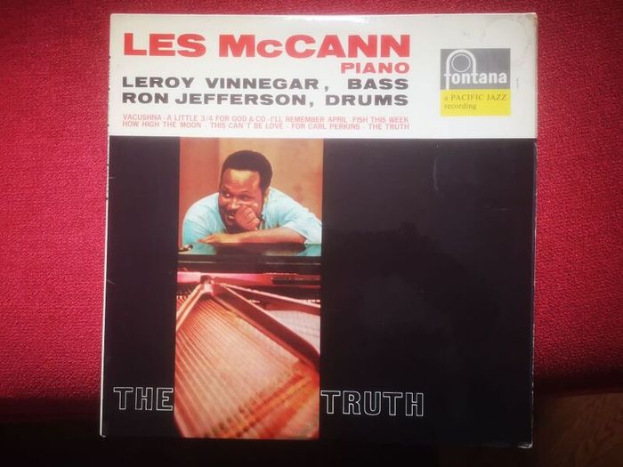 Les Mc Cann - The Truth UK Fontana Mono Jazz Lp