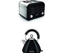 Black Kettle and Toaster Set