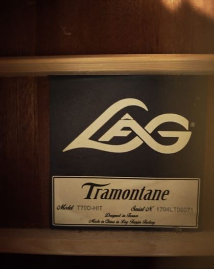 LaG Tramontane T70D-HIT Acoustic Guitar Solid Top