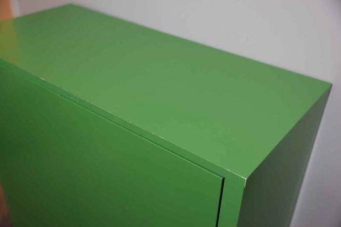 Vintage-Style IKEA STOCKHOLM Green Cabinet  2013 Collection