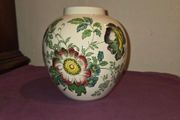 Masons Paynsley Floral Ginger Jar/Tea Caddy