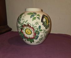 Masons Paynsley Floral Ginger Jar/Tea Caddy
