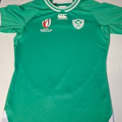 Ireland (G.P.S Pouch) 2023 Rugby Union World Cup Canterbury Rugby Union Jersey (Adult Medium) FREE POST