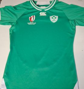 Ireland (G.P.S Pouch) 2023 Rugby Union World Cup Canterbury Rugby Union Jersey (Adult Medium) FREE POST