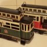 San Francisco Trams Tin Plate Model (RED or Green) Metal Display Image 7