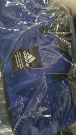 Adidas Original Duffel Bag Blue in sealed bag