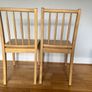 Laura James Pale Oak Dining Chairs (x2) Image 4