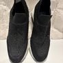 Cinders Sparkly Wedge Trainers (size 4) Image 2
