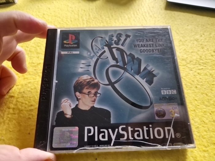 The Weakest Link PlayStation1 Ps1 PlayStation2 Ps2 Games Original