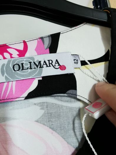 NEW - OLIMARA cotton floral print dress UK12