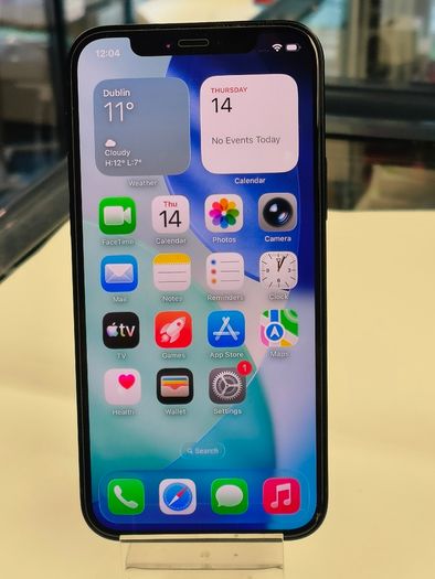 Apple iPhone 12 64GB Factory Unlocked Black (Original Battery: 100%)