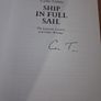 Ship In Full Sail by Colm Toibin (signed) Image 2