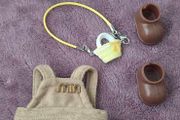 BRAND NEW Labubu doll (suade) outfit - fits v1, v2, v3