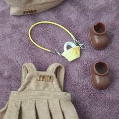 BRAND NEW Labubu doll (suade) outfit - fits v1, v2, v3
