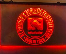 st pats football club wall light