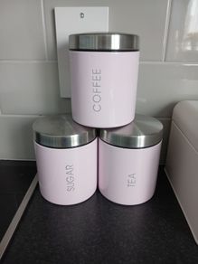 Tea, Coffee, Sugar Cannisters