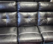 Black Leather Couch