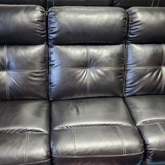 Black Leather Couch