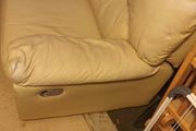 One Section of L Shape Settee with recliner