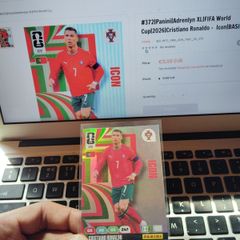 Christiano Ronaldo panini adrenalyn xl 2026 world cup card