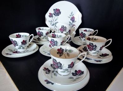 Immaculate Royal Albert "Masquerade" Tea Set