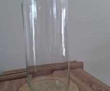 Large glass vase