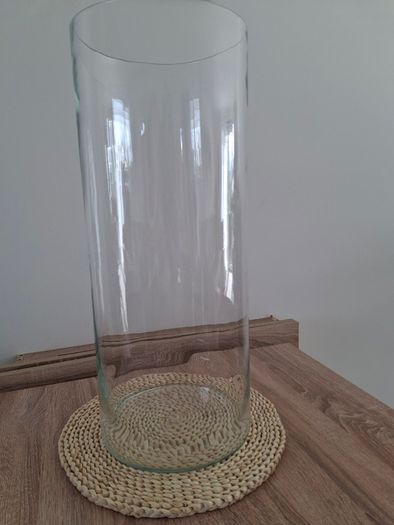 Large glass vase