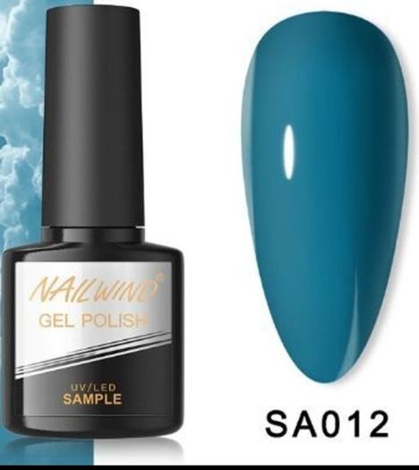 6 Colour Set Nail Semi Permanent Polish Gel 6 ml
