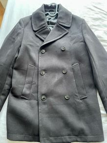 Men Coat - Black