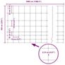 Field Fence Silver 50 x 1 m Galvanised steel Image 3