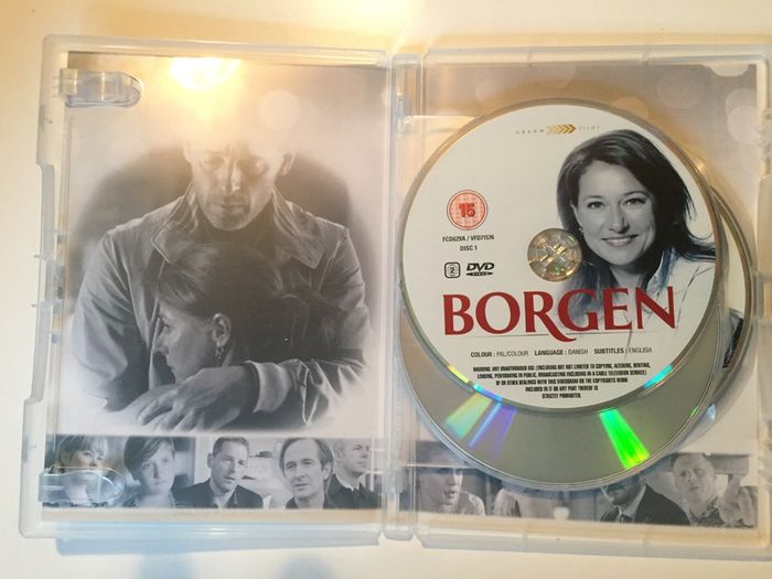 Borgen - Seasons 1-3 [DVD TV Boxset] Danish Language with English Subtitles.