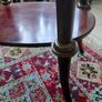 antique French Louis XVI style side table marble top Image 8