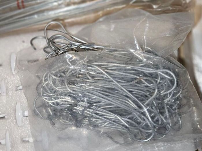 Bundle of Wire Ties Hooks