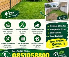 Gardening and maintenance diy snd painting