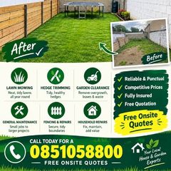Gardening and maintenance diy snd painting