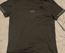 Armani mens t-shirt black size xxl