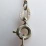 Vintage 925 Sterling Silver Necklace With Cross Pendant length 16" - 6,3g Image 8
