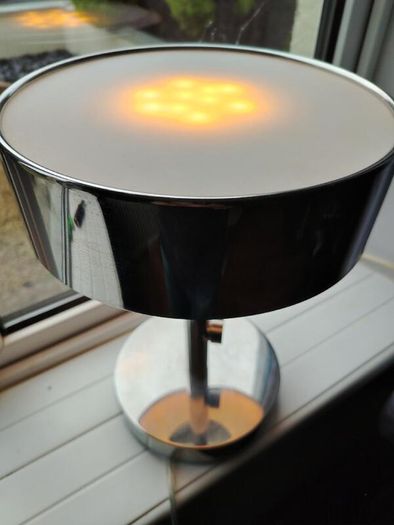 chrome led table lamp