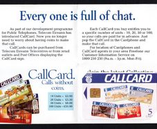 1992 Ireland 5 Unit Montage early definitive Callcards (Gemplus GEM1) Call Card with paperwork. Telecom Eireann card number 1040