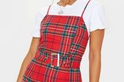Pretty little thing check dress bnwt