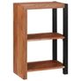 Bookshelf Brown 50 x 30 x 75 cm Solid Acacia Wood Image 2