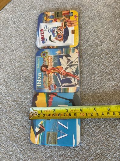 6 Brand New Ibiza Coasters
