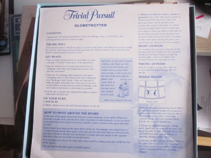 Trivial Pursuit Globetrotter Edition