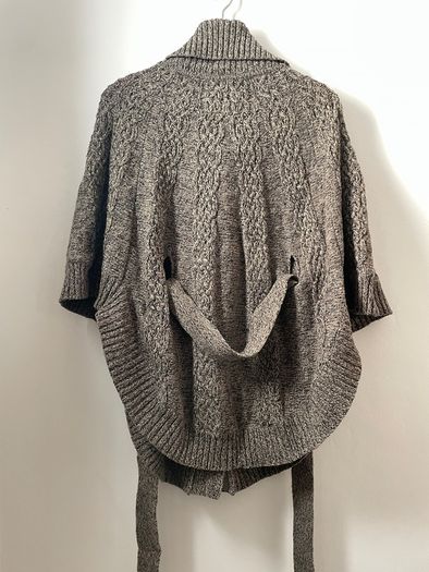 PEPE London Wool Blend Cape Coat Cardigan Size S!