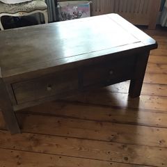 solid oak coffee table for sale